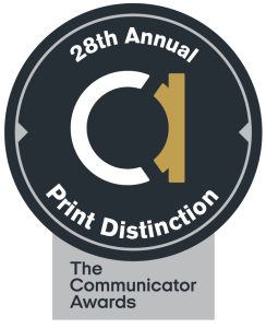 Communicator Award Print Distinction Badge